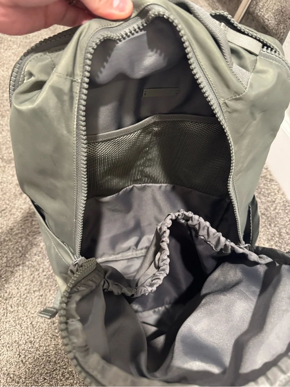 Lululemon Everyday Backpack 2.0 23L Sage / Forest Green